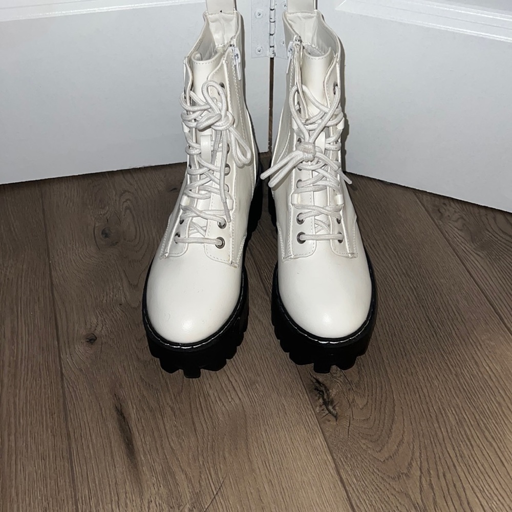 White & Black Dolls Kill Platforms